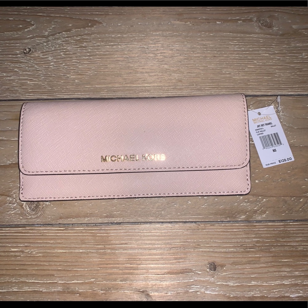 🆕Ballet Pink MK Wallet